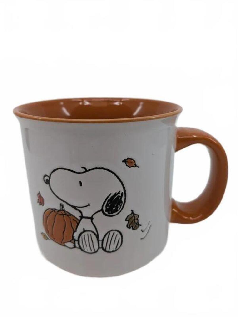 Gibson Peanuts Snoopy Hello Pumpkin Fall Ceramic Mug